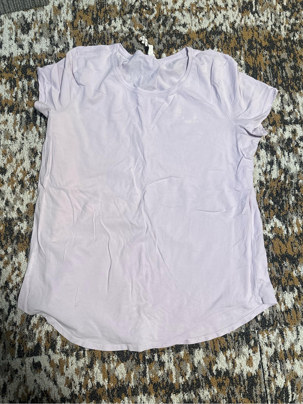 Lululemon Light Lavender Short Sleeve Women's Tee